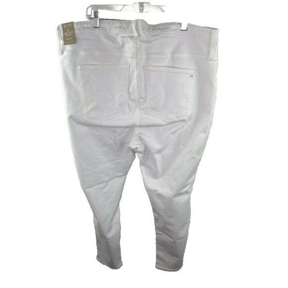 Madewell $128 Petite 10" High Rise Skinny Jeans in Pure White Size P37 AJ294 - Picture 8 of 8